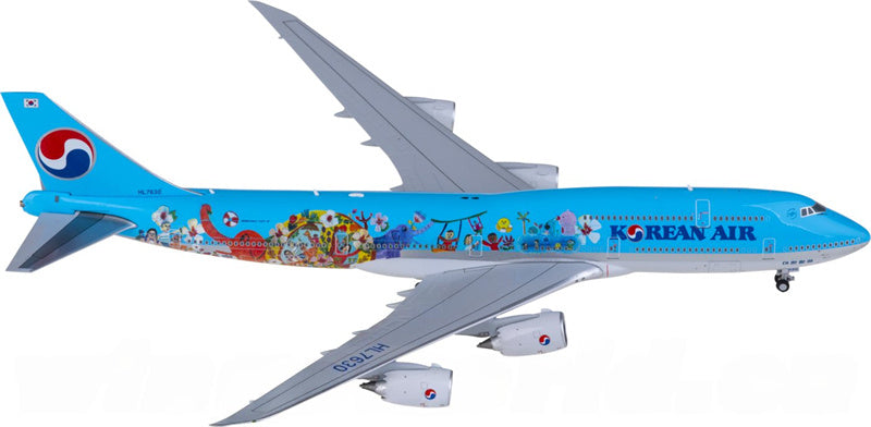 JC Wings Korean Air Boeing 747-8 HL7630 1:400 Diecast Model view 4