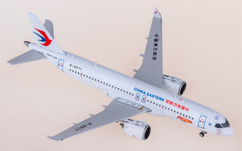 Phoenix China Eastern Airlines Comac C919 B-657T 1:400 Diecast Model view 2