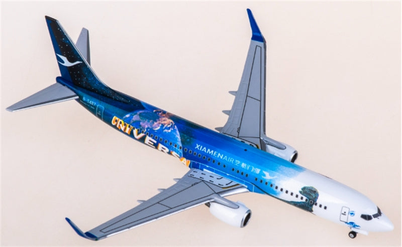 NG Models XiamenAir for Boeing 737-800 B-5487 1:400 Aircraft Pre-built  Airliner Model Display