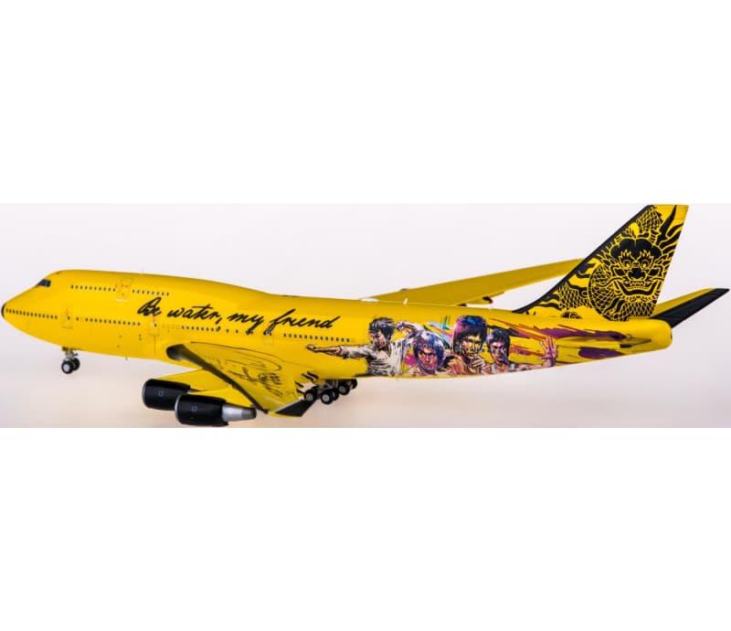 JC Wings Bruce Boeing 747-400 1:400 Aircraft Pre-built  Airliner Model Display