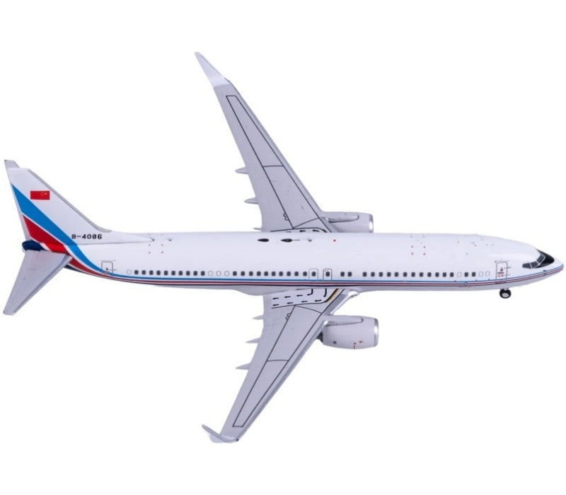 C Model 1:400 PLA Air Force Boeing 737-800 B-4086  DIECAST Model