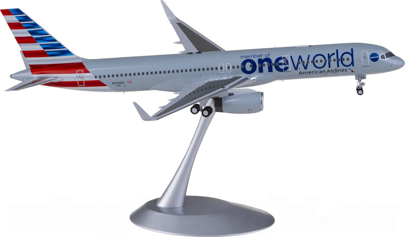 NG Models American Airlines for Boeing 757-200 N174AA member of oneworld 1:200 Aircraft Pre-built Model