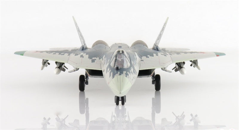HOBBY MASTER Sukhoi SU57 Stealth Fighter Russian Air Force Zhuhai Air Show 2024 054 (with 2 x R-77 and 2 x R-37 missiles) 1:72 Aircraft Pre-built Model