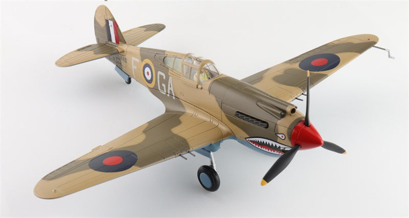 HOBBY MASTER Curtiss Tomahawk Mk. IIB Neville F. Duke GA-F 112 Sqn. RAF Egypt 1941 1:48 Aircraft Pre-built Model