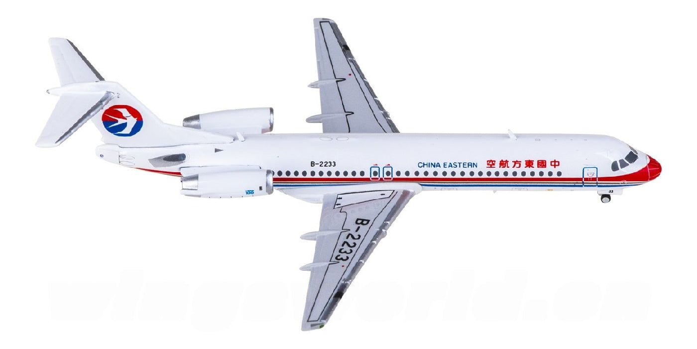 Undefined Collectibles 1:400 China Eastern Airlines Fokker 100 B-2233  DIECAST Model