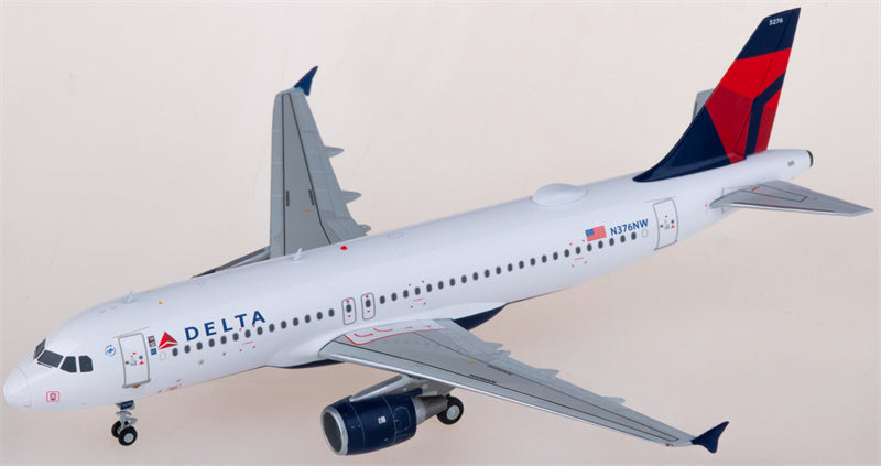 Geminijets Delta Air Lines Airbus A320-200 N376NW 1:200 Diecast Model view 1