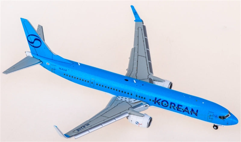 Hxmodels Korean Air Boeing 737-900 HL8248 Flap down 1:400 Diecast Model view 1