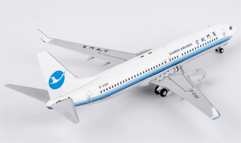 NG Models XiamenAir Boeing 737-800 B-5160 The second generation of reform movement 1:400 Diecast Model view 2