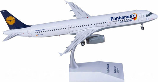 JC Wings Lufthansa Airbus A321 D-AIDG 1:200 Diecast Model view 1