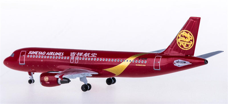 AeroClassics 1:400 Juneyao Airlines Airbus A320 B-6298 Diecast Model view 2