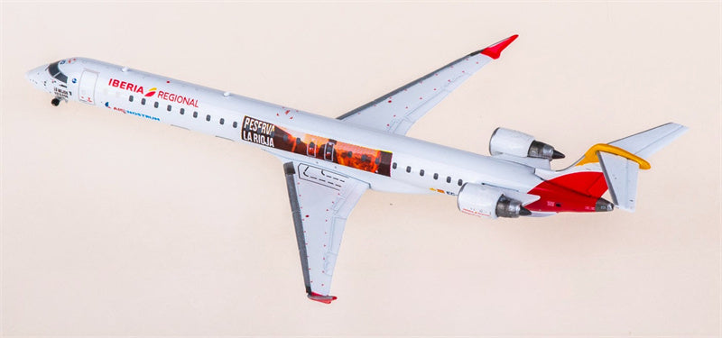 JC Wings 1:400 Iberia Bombardier CRJ1000ER EC-MJO Model
