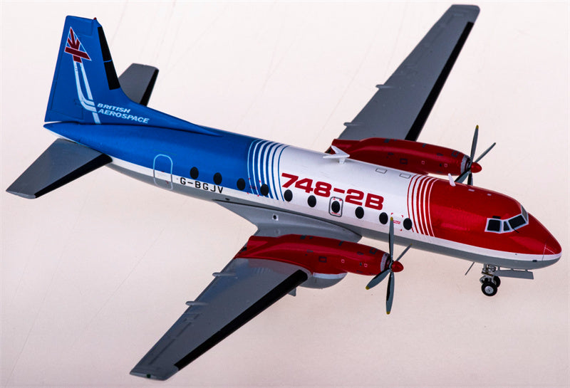 JC Wings Hawker Siddeley HS 748 G-BGJV 1:200 Diecast Model view 2