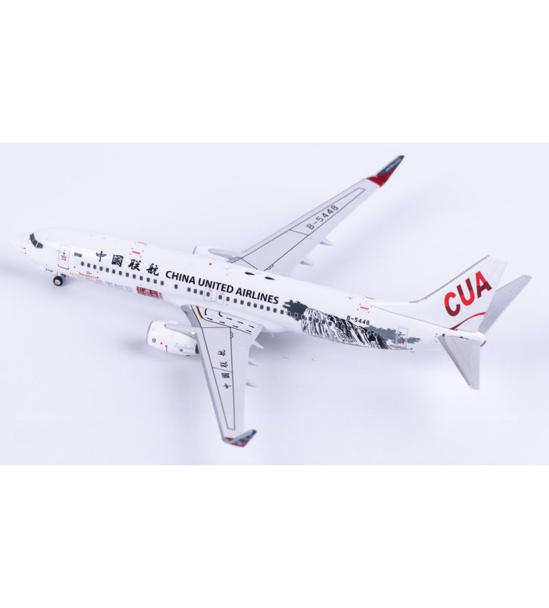 HYJLwings 1:400 China United Airlines Boeing 737-800 B-5448  DIECAST Model