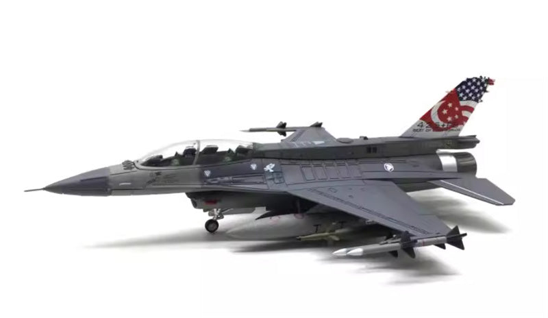 FLOZ F16D Singapore Air Force fighter jet 1:72 Aircraft Pre-built Model