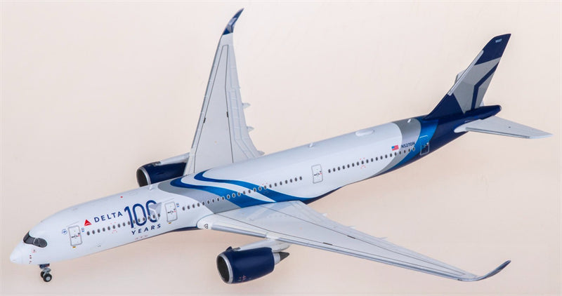 Geminijets Delta Airlines for Airbus A350-900 N527DN 1:400 Airplane Pre-built  Airliner Model Display