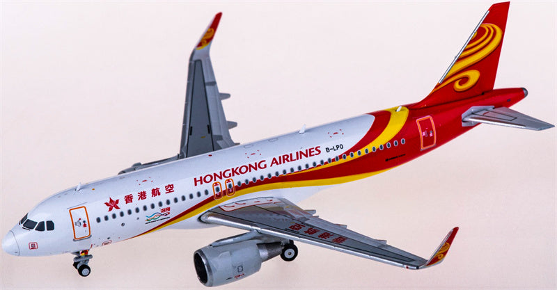 JC Wings Hong Kong Airlines A320 B-LPO 1:400 Diecast Model view 2