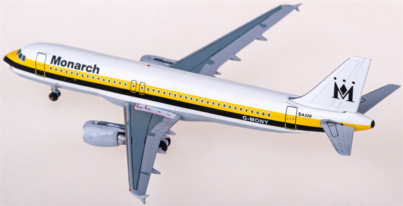 AeroClassics Monarch Airlines Airbus A320 G-MONY 1:400 Diecast Model view 2