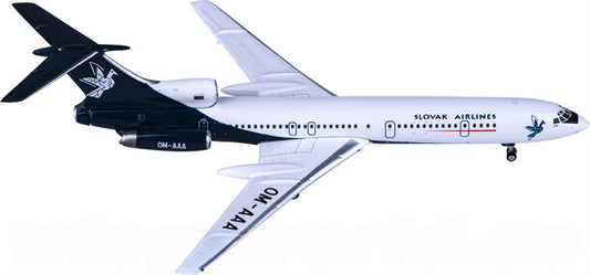Phoenix Slovak Airlines Tupolev TU-154M OM-AAA 1:400 Diecast Model view 1