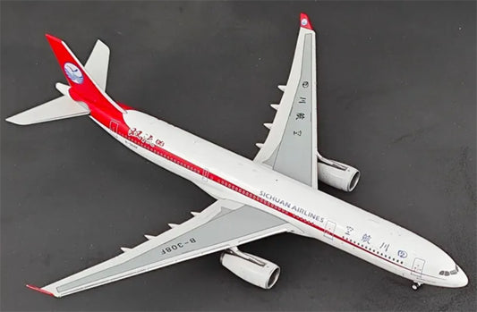 Z2 MODEL 1:400 Sichuan Airlines Airbus A330-300 B-308F Limited Edition DIECAST Model