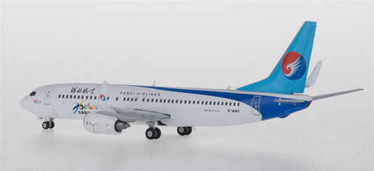JC Wings 1:400 Hebei Airlines Boeing 737-800 B-1446 Diecast Model view 1