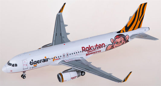 JC Wings Tigerair Rakuten monkey Airbus A320 B-50006 1:200 Diecast Model view 1