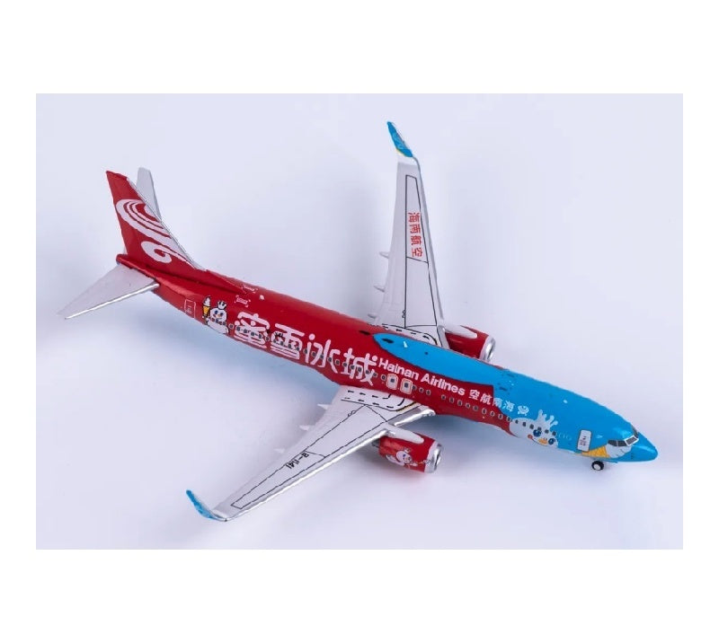 Panda Model 1:400 Hainan Airlines Boeing 737-800 B-1141  DIECAST Model