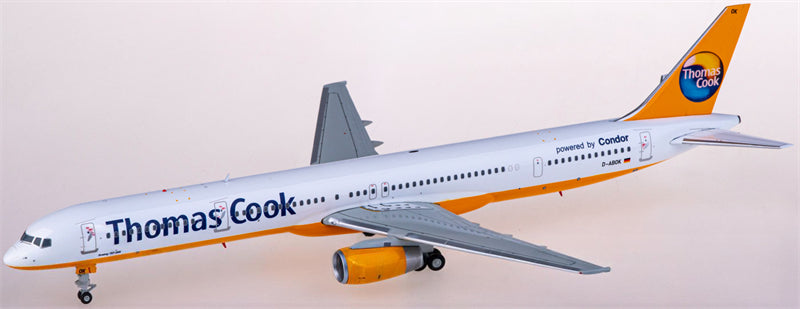 JC Wings Thomas Cook for Boeing 757-300 D-ABOK 1:200 Airplane Pre-built Airliner Model Display