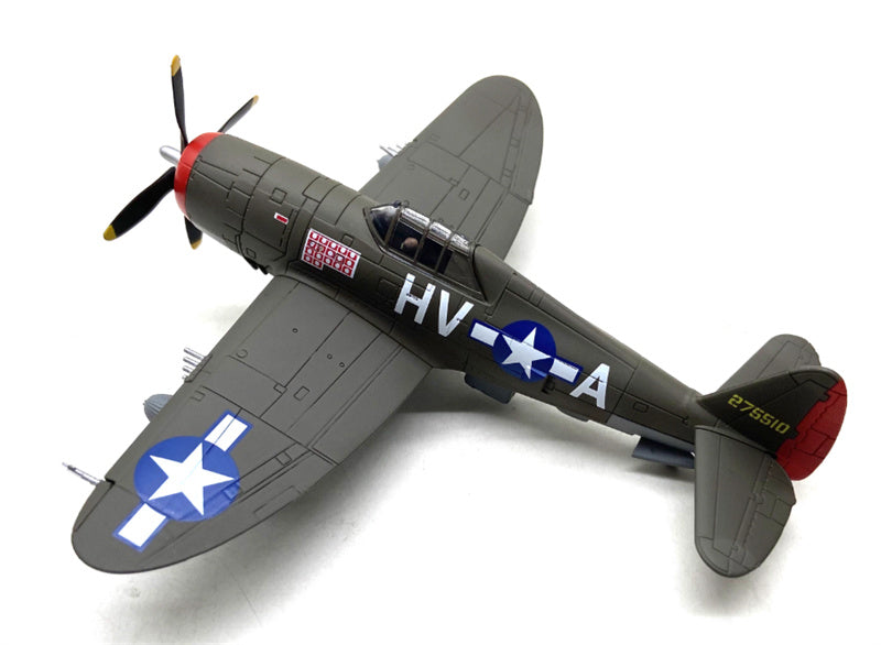 FLOZ US P-47 Thunderbolt fighter jet 1:72 Aircraft Pre-built Model