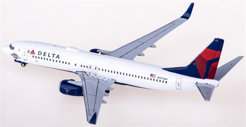 Geminijets Delta Air Lines Boeing 737-800W N3746H 1:400 Diecast Model view 3
