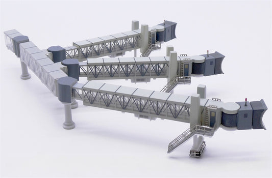 JC Wings Airbus A380 passenger boarding bridge transparent 1:400 Accessories Model view 1