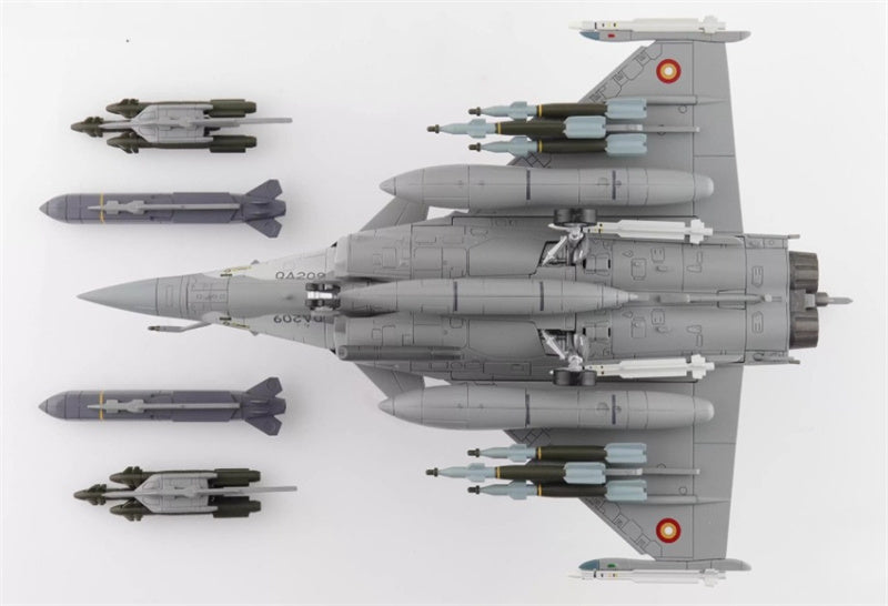 HOBBY MASTER Rafale DQ QA209 Qatar Emiri Air Force 2021 1:72 Airplane Pre-built Model