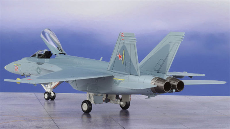 HOBBY MASTER F/A-18E Super Hornet  US Navy Mako Red 12 VFC-12 NAS Oceana June 2021 1:72 Aircraft Pre-built Model