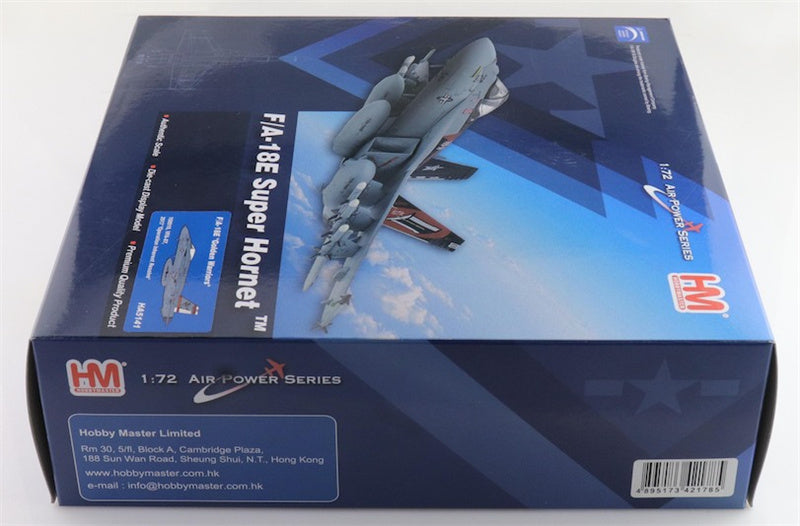 HOBBY MASTER F/A-18E Super Hornet Golden Warriors 168910 VFA-87 2017 Operation Inherent Resolve 1:72 Aircraft Pre-built Model