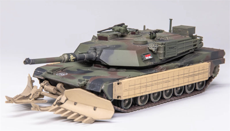 Dragon M1A1 AIM TUSK W/Mine Plow (Plowing Mode) 1:72 Tank Pre-built Model