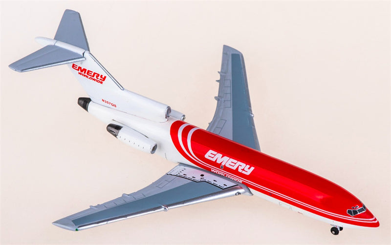AeroClassics 1:400 Emery Boeing 727-100F N357QS Diecast Model view 1