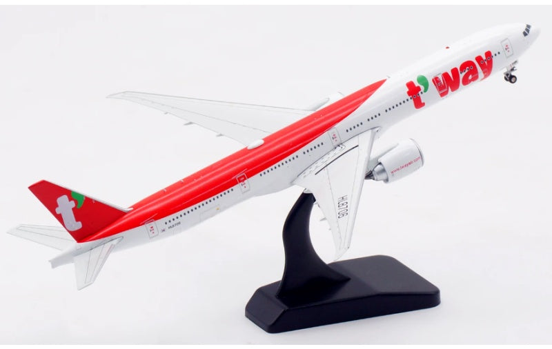 Aviation 1:400 T'way Air B777-300ER HL8706  DIECAST Model