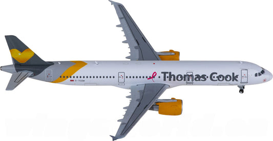 JC Wings Thomas Cook Airbus A321 G-TCDW 1:400 Diecast Model view 1