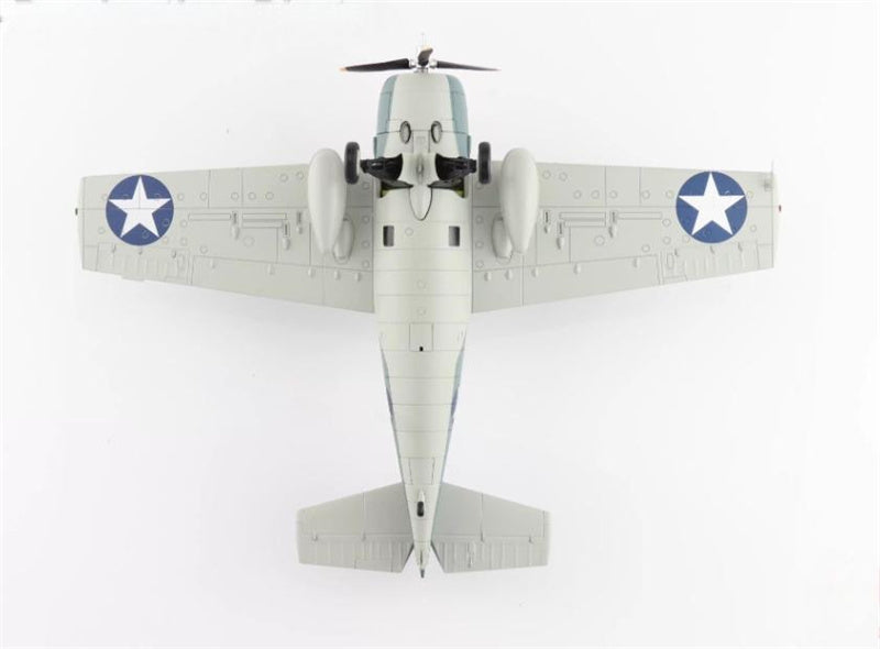 HOBBY MASTER F4F-4 Battle of Midway white 11 Lt. Scott McCuskey VF-3 USS Yorktown June 1942 1:48 Airplane Pre-built Model