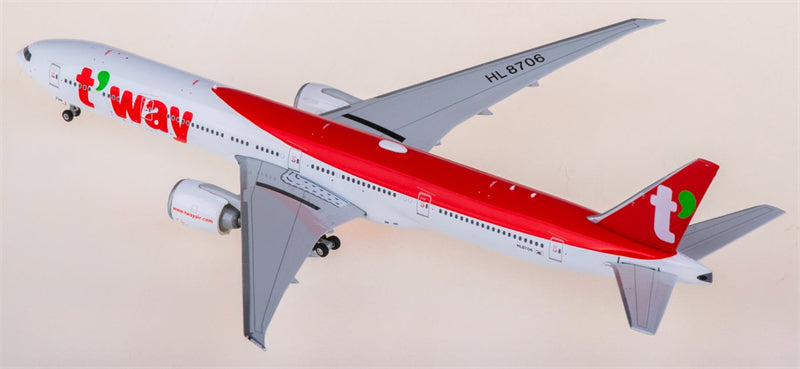 Phoenix TwayAir for Boeing 777-300ER HL8706 1:400 Airplane Pre-built  Airliner Model Display