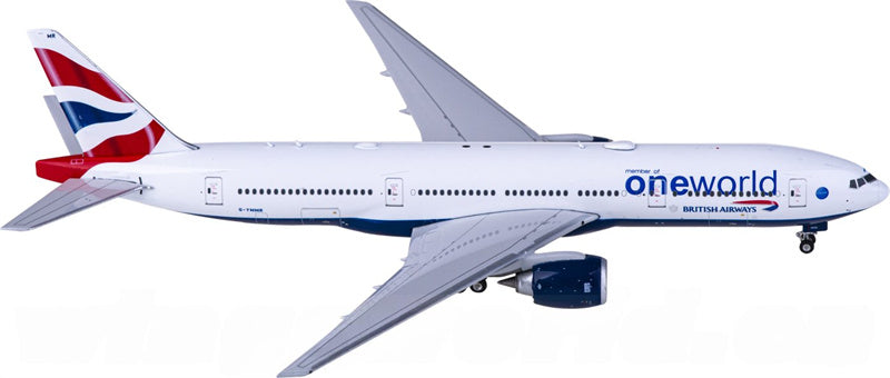 Phoenix British Airways Boeing 777-200ER G-YMMR member of oneworld 1:400 Diecast Model view 2