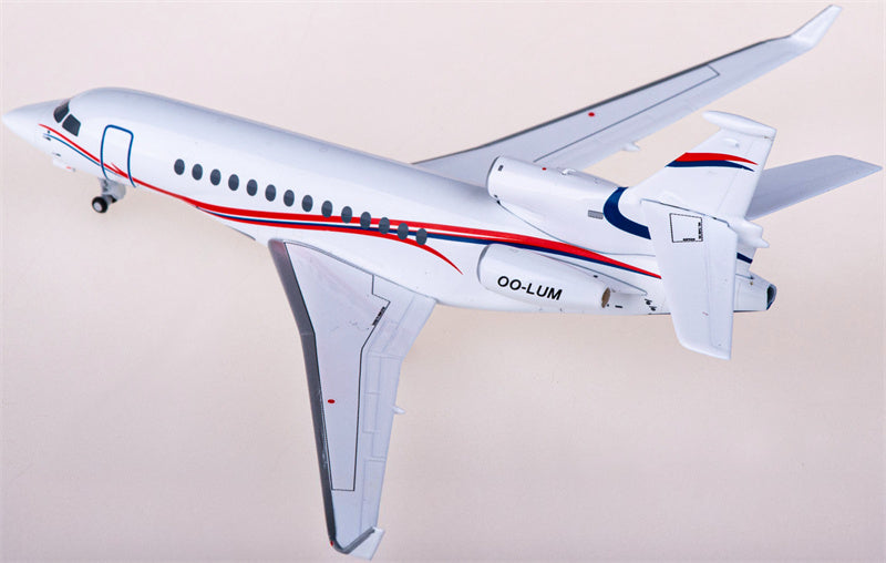 NG Models Belgian Air Component Dassault Falcon 7X OO-LUM 1:200 Diecast Model view 2