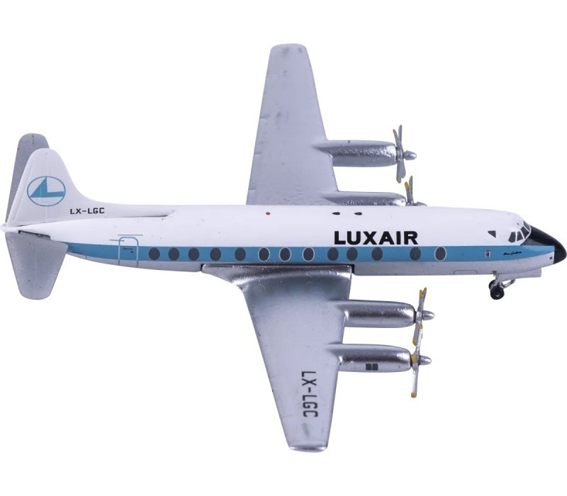 Aeroclassics 1:400 Luxair Vickers Viscount 800 LX-LGC  DIECAST Model