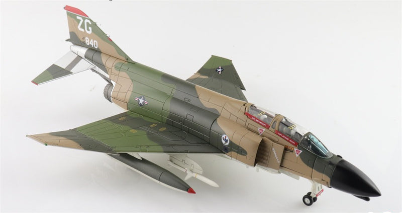HOBBY MASTER McDonnell Douglas F4C Phantom II USAF Wild Weasel Super Cocks Swiss Samilar 64-0840, 67th TFS Korat RTAFB 1971 1:72 Aircraft Pre-built Model