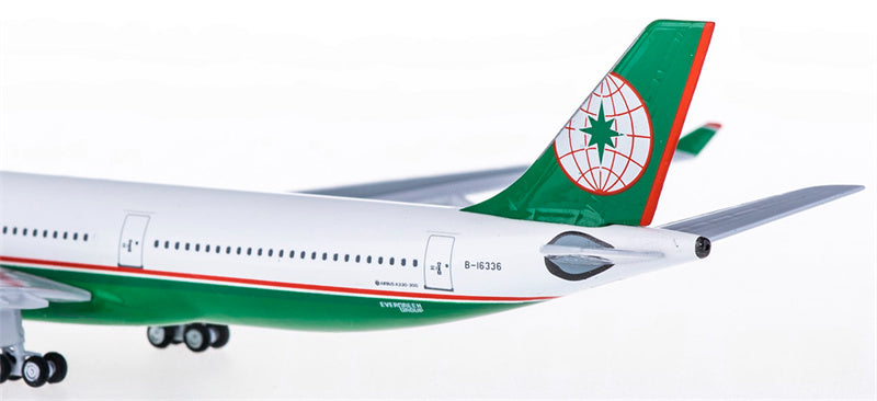 AeroClassics EVA Air for Airbus A330-300 B-16336 1:400 Airplane Pre-built  Airliner Model Display