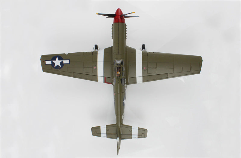 HOBBY MASTER P-51B Mustang Steve Pisanos 36798 4th FG 334th FS May 1944 with pilot's signature metal plate Limited Edition 1/48 Aircraft Pre-built Model