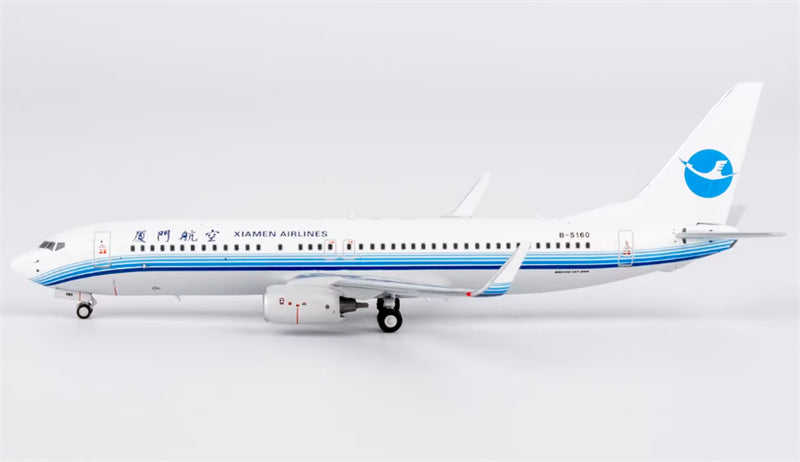 NG Models XiamenAir Boeing 737-800 B-5160 The second generation of reform movement 1:400 Diecast Model view 3