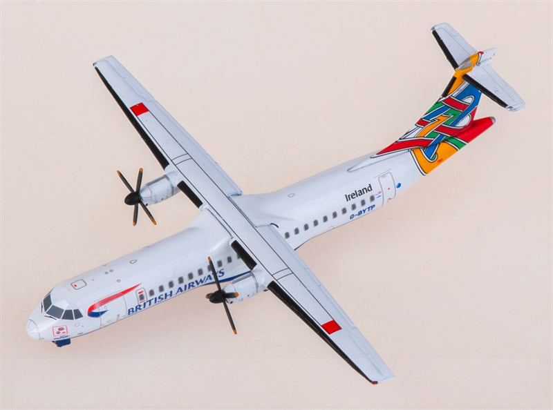 JC Wings British Airways ATR-72-200 G-BYTP 1:400 Diecast Model view 2