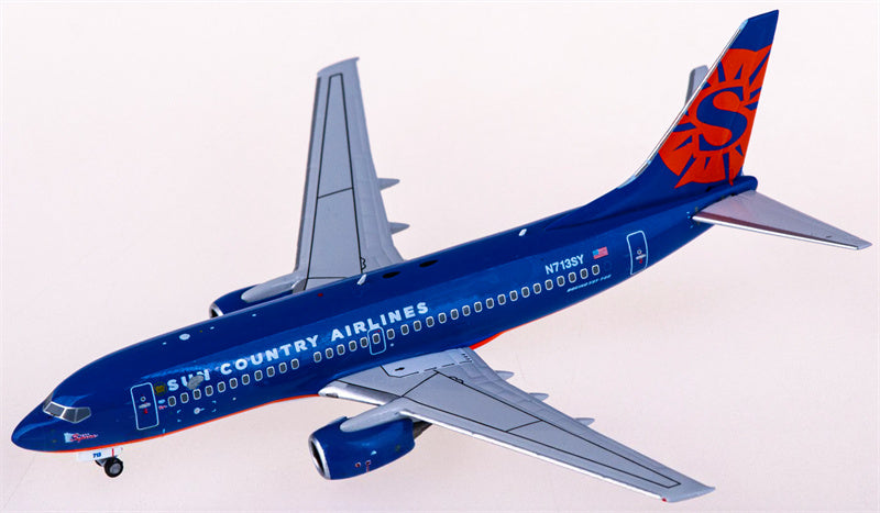 NG Models Sun Country Airlines Boeing 737-700 N713SY 1:400 Diecast Model view 3