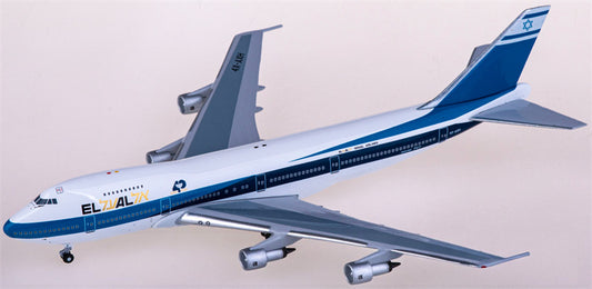 AeroClassics El Al Boeing 747-200 4X-AXH 1:400 Diecast Model view 1