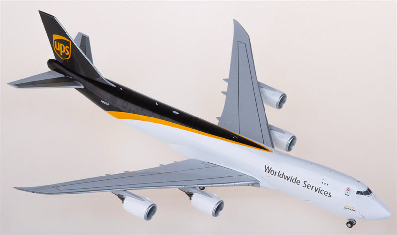 NG Models製 UPS ボーイング747-8F N605UP 1:400スケール 飛行機組み立て済み旅客機モデル ディスプレイ